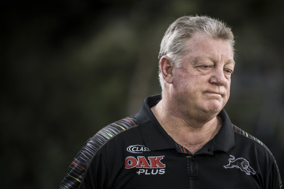 Nothing sinister: Phil Gould believes his job is done at the Panthers.