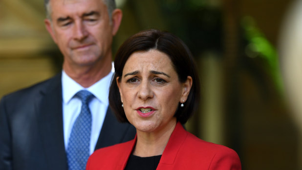 Opposition Leader Deb Frecklington says she and her deputy Tim Mander have drawn a line in the sand.