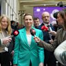 Mette Frederiksen’s party saw its vote share and seats slip in the election.