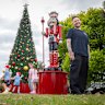 Leroy Fletcher has spent $300,000 on Christmas decorations to bring joy to the Berwick community.