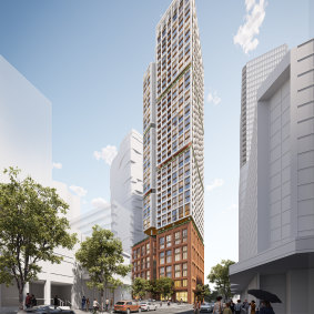 The government identified capacity for 5900 new homes around the Crows Nest metro station.