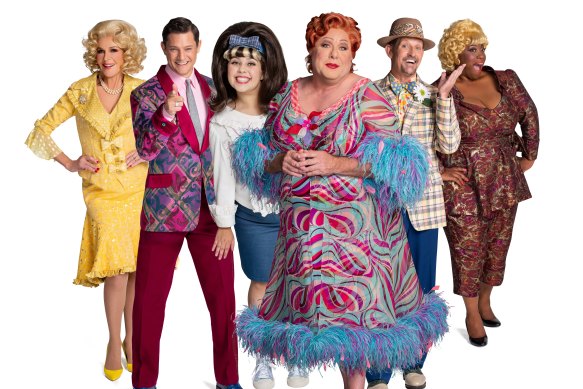 The cast of Hairspray the Musical.