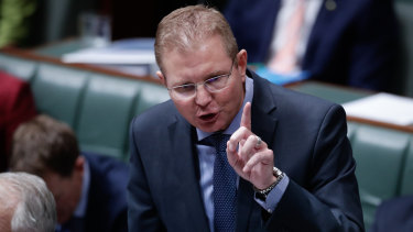 'Based on lies': Minister Craig Laundy has challenged Sally McManus' figures on casual work.