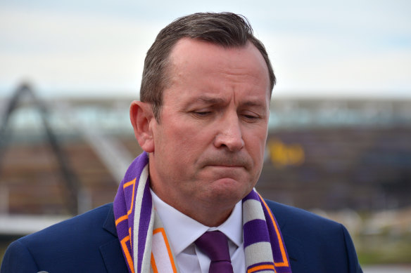 Premier Mark McGowan on Sunday distancing his state Labor government from Bill Shorten's campaign.