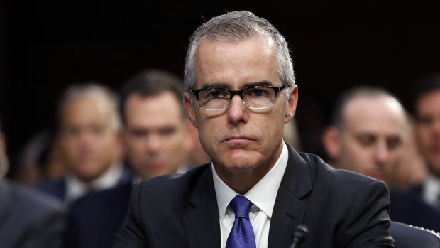 Then acting FBI Director Andrew McCabe in 2017.