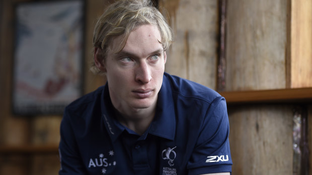 Australian Paralympic athlete Jonty O’Callaghan.