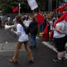Campus ‘empty’ as Sydney Uni staff picket during strike action