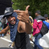 Mexico’s migrant caravan shrinks to half its size after Trump victory