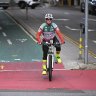 Generic - Cyclists on a cycling lane Brisbane, July 13, 2023.

Photo: Dan Peled  /  Brisbane Times




