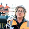 Victorian Premier Jacinta Allan has conceded surging construction costs pose a risk to the first stage of the Suburban Rail Loop.