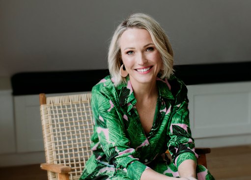 “Christian is a hands-on husband and dad. We have three children. I’m attracted to his intelligence and sense of humour. We laugh all the time.”   