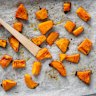 Many pieces of pumpkin – there is dignity in choosing.