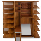 The designer shoe cabinet up for grabs. 