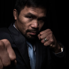 Manny Pacquiao is running for president in the Philippines.