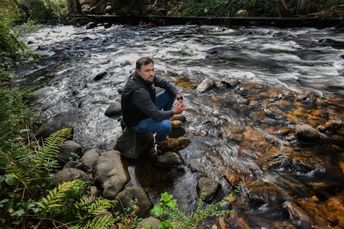 Taungurung Land and Waters Council chief executive Matthew Burns says traditional owners have a responsibility to protect the Rubicon River.