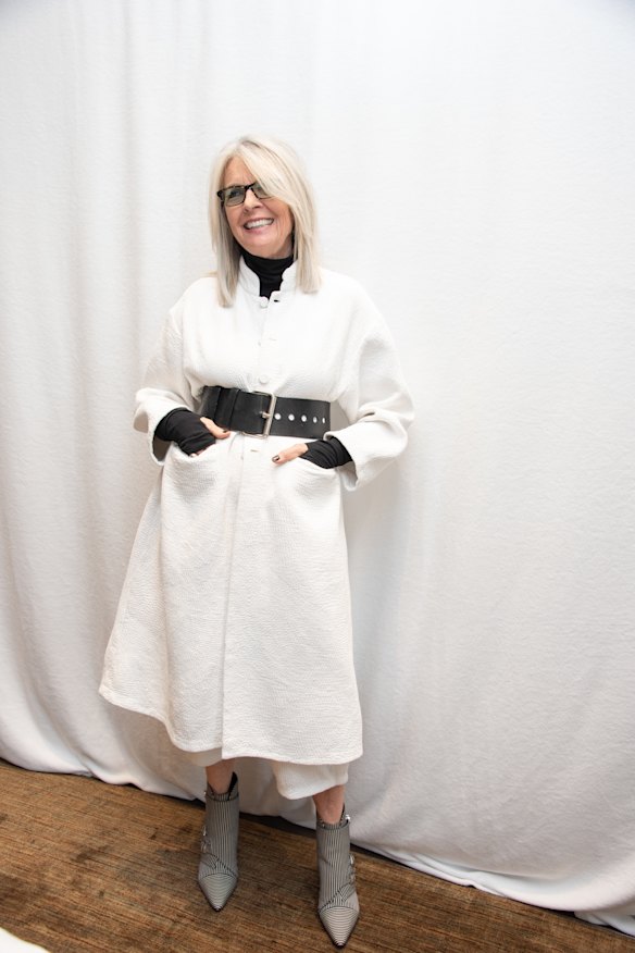 Style icon: Ronni admires actress 
Diane Keaton’s irreverent fashion sense.