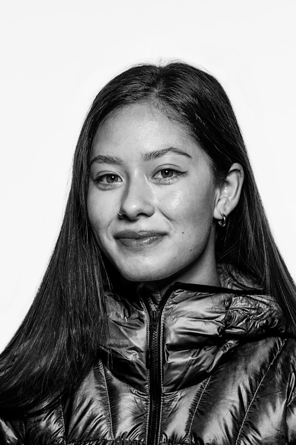 Australian climber Angie Scarth-Johnson wants to do a 9a+ climb.