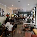The Studio is a coffee shop by day and wine bar by night.