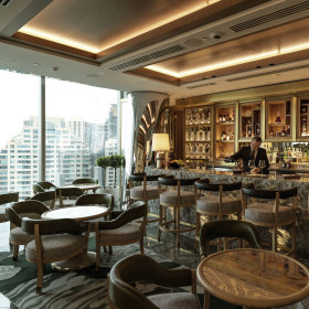 Inside Oncore by Clare Smyth on level 26 of Crown Sydney.