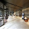 The new lobby at 55 Collins Street has replaced the ANZ’s old bank branch.