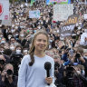 ‘We can still turn this around’: Thunberg helms election climate rally in Berlin