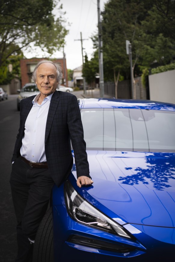 Former chief scientist Alan Finkel calls the low cost of servicing electric vehicles “embarrassing”.