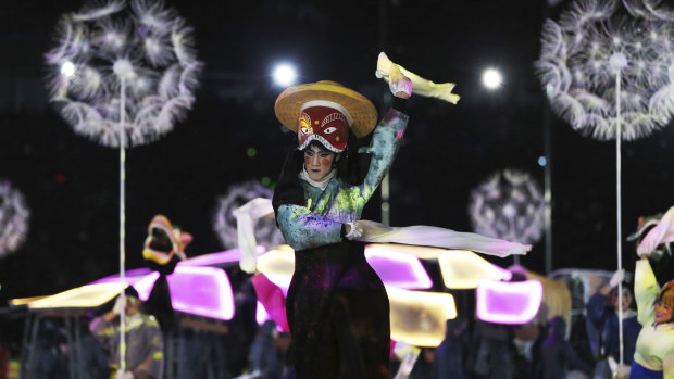 Colour and culture were highlights of the closing ceremony.