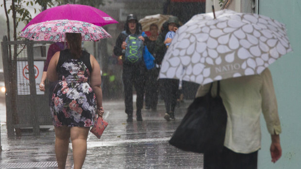 Brisbane is expecting heavy rain across the weekend, so keep your umbrellas handy.