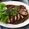 Adam Liaw’s perfect steak with pan jus. 