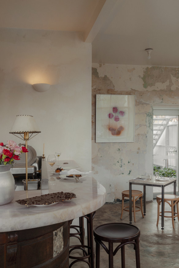The charming 20 seat restaurant in Fitzroy’s back streets. 