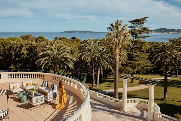 Two-bedroom suite terrace.