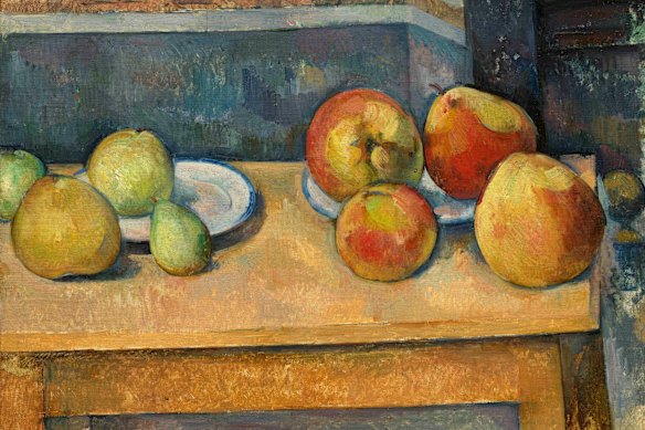 On display in Brisbane: Paul Cézanne ‘Still Life with Apples and Pears’, c1891–92. 