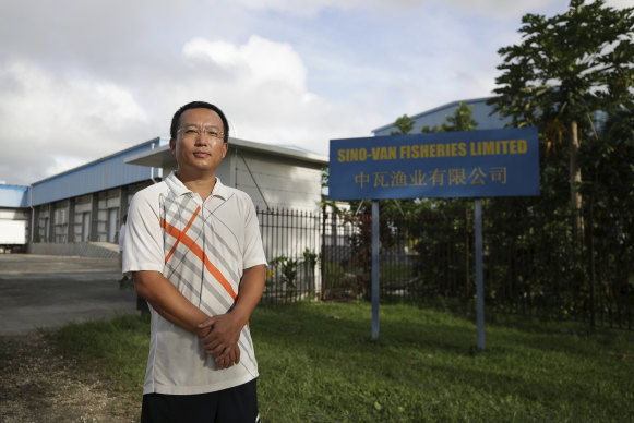 Sino-Van Fisheries managing director Michael Jiang. 