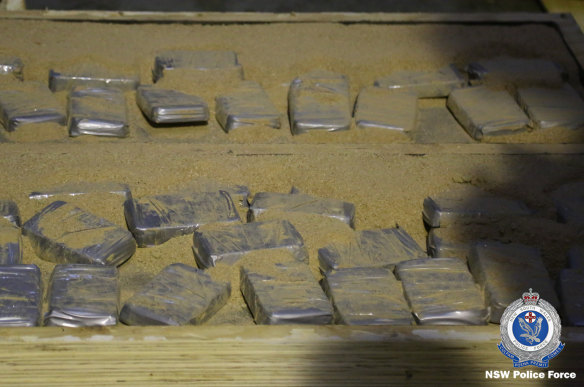 The cocaine seized had a street value of $34 million.