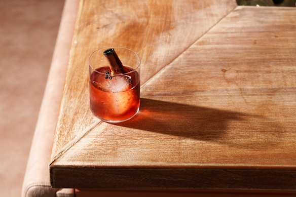 Smoked Jaggery Old Fashioned.