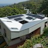 Collier’s home is an unusual shape to catch the sun and provide privacy on a tricky block.