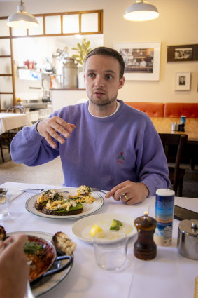 Buckley at Alimentari on Brunswick Street.