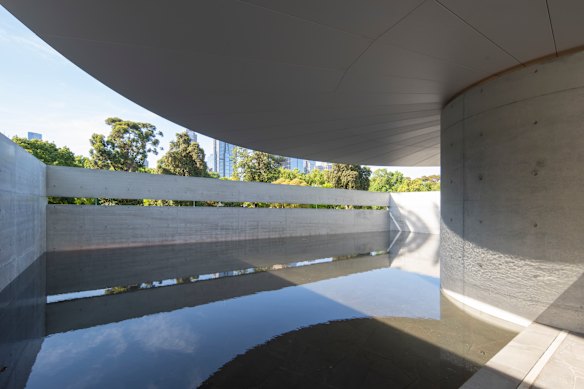MPavilion 10, by Japanese architect Tadao Ando. 