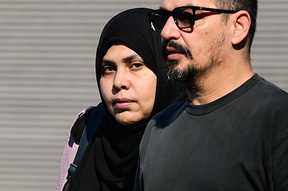 Hoda Elabady at court on Tuesday.