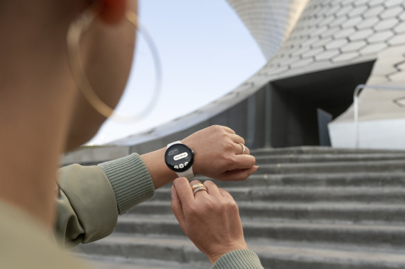 The Pixel Watch can put your messages and calls on your wrist, and track your fitness.