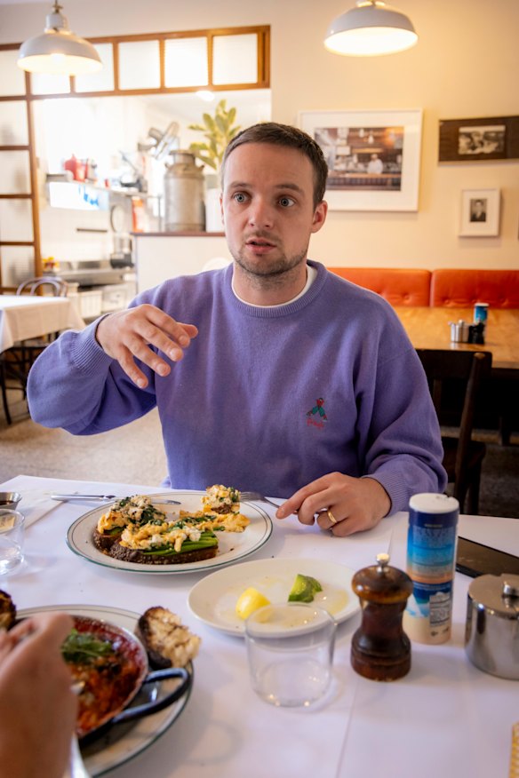 Buckley at Alimentari on Brunswick Street.