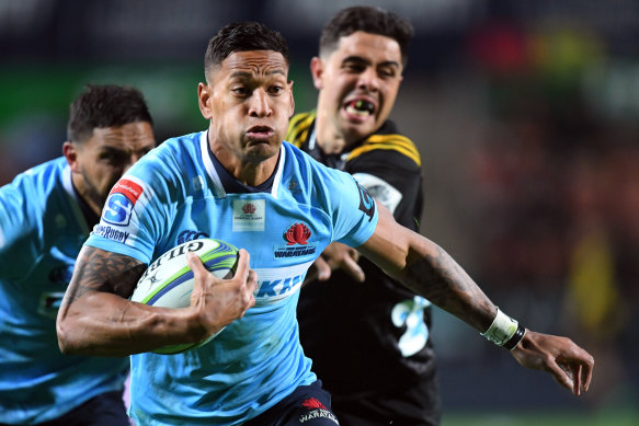 Israel Folau was on song as usual against the Chiefs but the game slipped from the Waratahs' grasp.