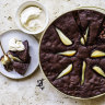 Helen Goh’s pear and ginger brownie pudding