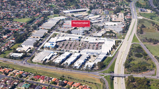 AsheMorgan has acquired Homemaker Prospect in Sydney’s west from Dexus for $78.9 million