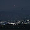 Streaks of light illuminate the sky as India accused Pakistan of violating a ceasefire deal made hours earlier.