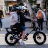 In Victoria, e-bikes with motors above 250 watts must be registered as motorbikes.