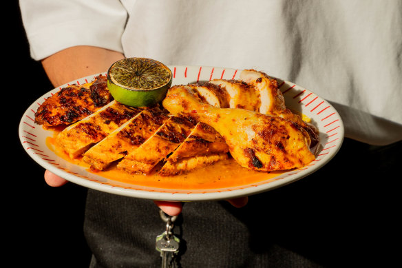 The $25 chicken at Firebird.