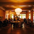 The dining room. 