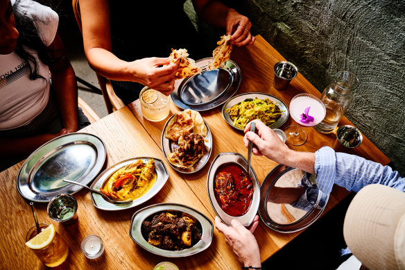Toddy Shop, focused on the food of Kerala, occupies a tiny space in Fitzroy.