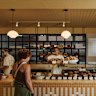 Fresh bread and pastries to-go.